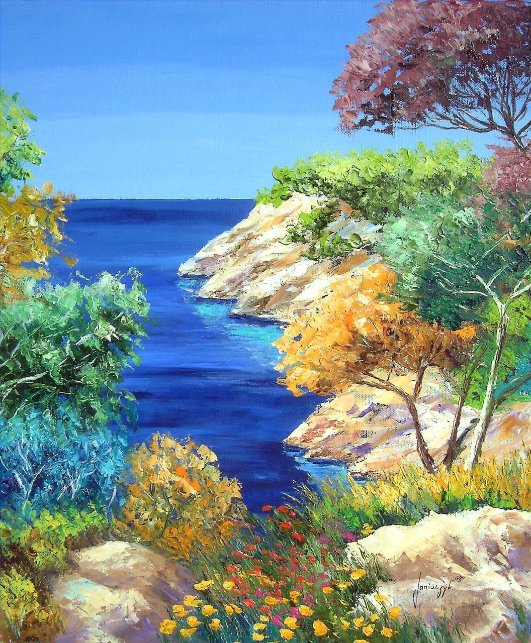 The cove garden Oil Paintings